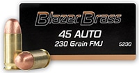 Blazer Brass 45 ACP Ammo 
