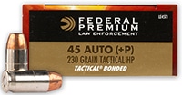 Federal LE Tactical 45 ACP +p 230 gr (small)