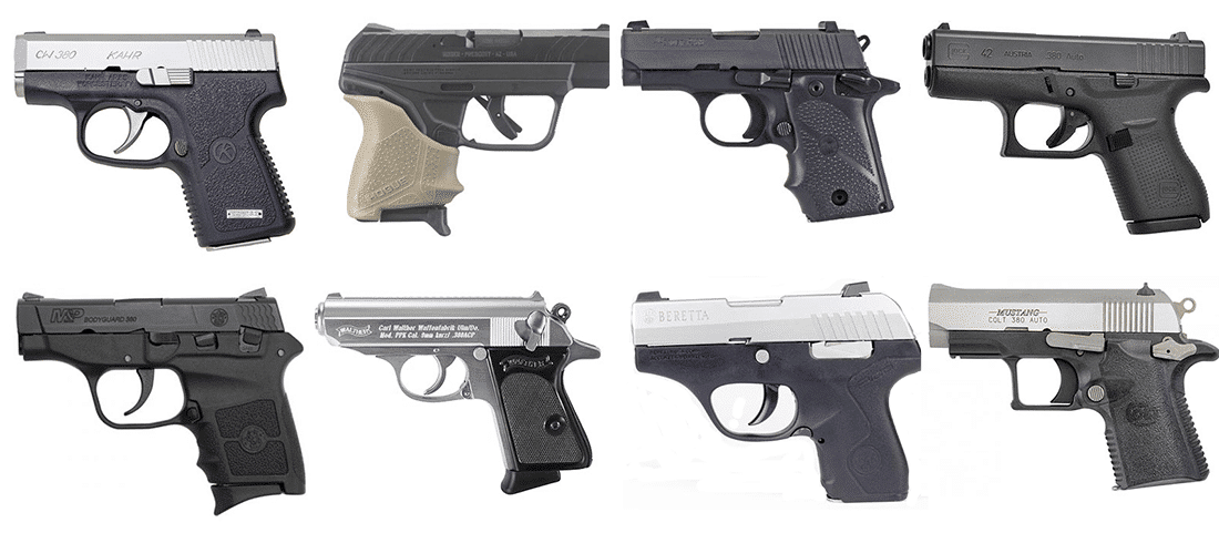 Best 380 ACP Subcompact Pistols for Concealed Carry