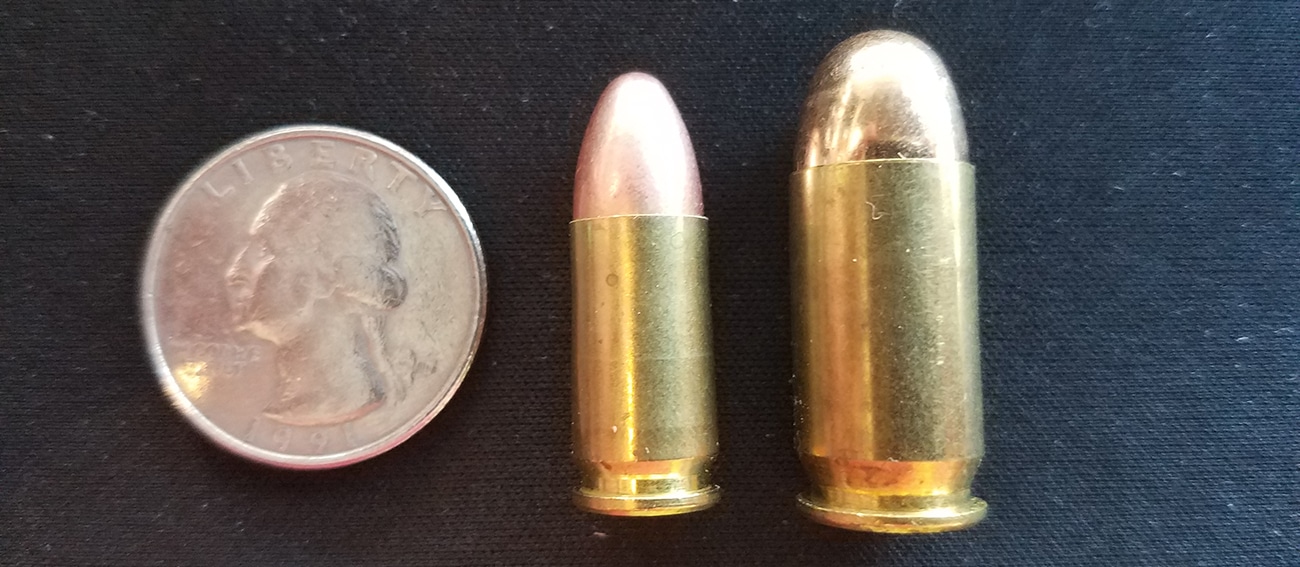 9mm vs 45 ACP