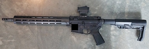 Faxon AR-15 with Vortex Red Dot Sight
