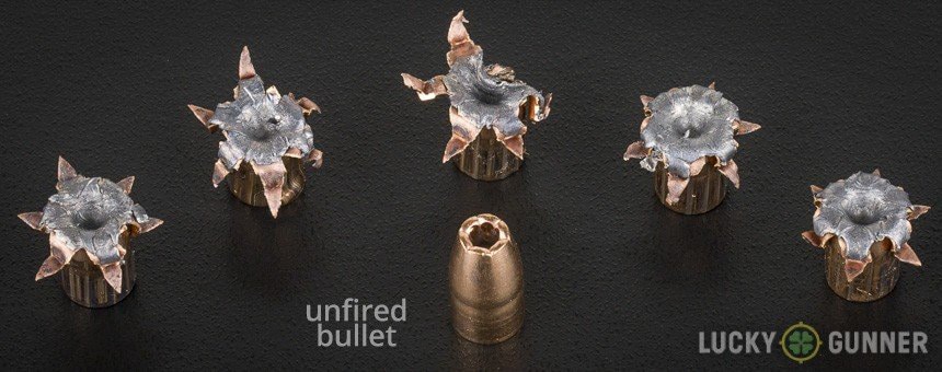 Winchester 147gr 9mm Bullet Expansion