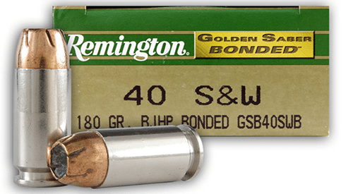 Remington Golden Saber 40 S&W 180 Grain JHP