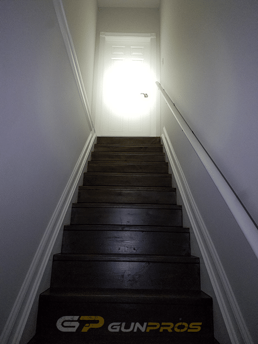 Streamlight TLR-2 HL Pistol Light Beam In Hallway