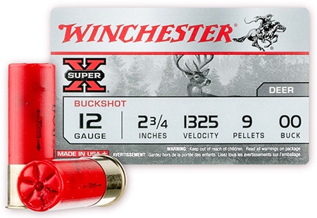 Winchester Super-X 12 Gauge #00 Buckshot