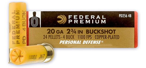 Federal Premium 20 Gauge no 4 buck