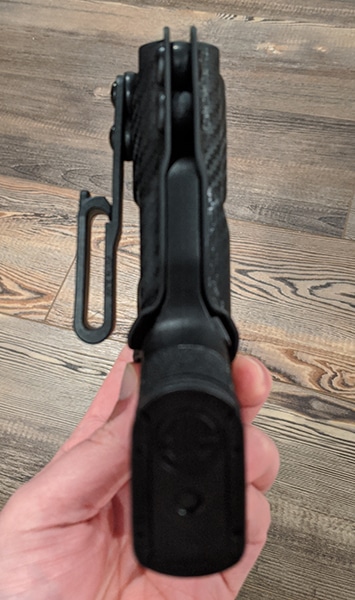 Concealment Express Tuckable IWB holster trigger guard cut