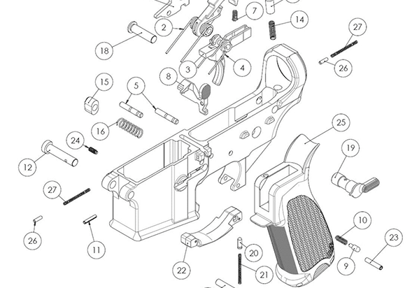 Lower Parts Kit Diagram