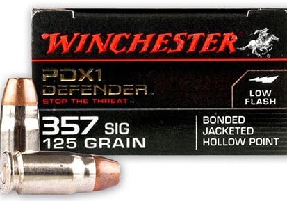 Winchester PDX1 Defender - Best 357 SIG Ammo for Self Defense