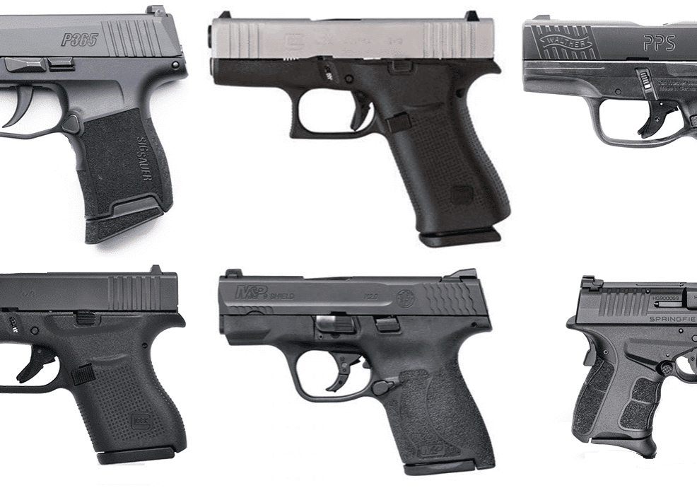 best 9mm single stack subcompact pistols for concealed carry